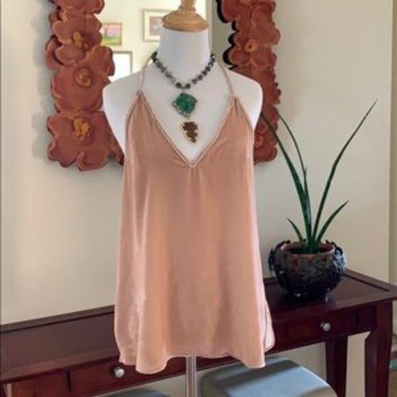 Cami NYC the Whitney Velvet Racerback in Camel - Picture 4 of 8